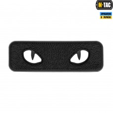 Нашивка M - Tac Cat Eyes 3D ПВХ світлонакопичувач BLACK