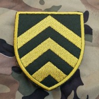 Нарукавний знак Управління по роботі з сержантським складом Збройних Сил України