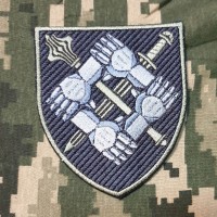 Нарукавний знак Командування сил підтримки ЗСУ (польовий)