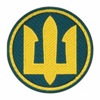 Нарукавний знак Морська піхота України Затвердженого зразка