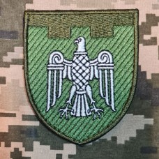 Шеврон 107 окрема бригада ТрО Чернівецька область Польовий