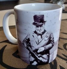 Купить Керамічна чашка Winston Churchill в интернет-магазине Каптерка в Киеве и Украине