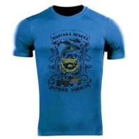 Футболка Coolmax Морська піхота (синя)