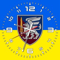 Годинник 81 ОАеМБр жовто-блакитний