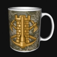 Керамічна чашка Інженерні війська Піксель
