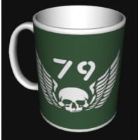 Керамічна чашка 79 бригада ВДВ ДШВ знак з броні