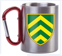 Термочашка з карабіном Управління по роботі з сержантським складом