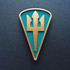 Магнітик Нарукавний знак морської піхоти Військово-морських сил ЗСУ 