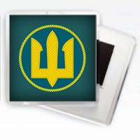 Магнітик Морської піхоти України (новий нарукавний знак)