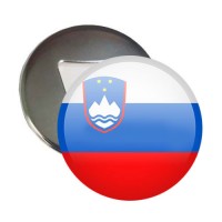 Відкривачка з магнітом Прапор Словенії