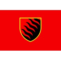 Прапор 55 ОАБр (червоний)