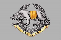 Прапор ССО Вовкулака знак Сили Спеціальних Операцій ЗС України (Варіант)