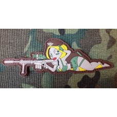 PVC патч Sniper Girl