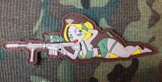 PVC патч Sniper Girl