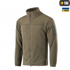 Купить Флисовая куртка M-Tac FLEECE COLD WEATHER ARMY OLIVE 340гм в интернет-магазине Каптерка в Киеве и Украине