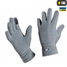 Зимові рукавиці M-Tac Winter GREY з Touchscreen