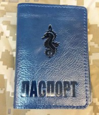 Купить Обкладинка Паспорт 73 МЦСО ССО ЗСУ (синя лакова) в интернет-магазине Каптерка в Киеве и Украине