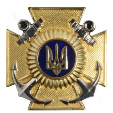 Знак на кашкет для Військово-Морських Сил