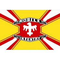 Прапор Mobile Infantry з кф Зоряний десант Starship Troopers 