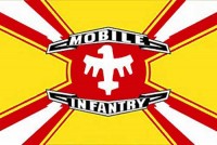 Прапор Mobile Infantry з кф Зоряний десант Starship Troopers 