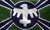 Прапор з кф Зоряний десант Starship Troopers 