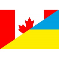 Прапор Україна Канада