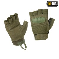 Тактичні рукавички M-TAC ASSAULT TACTICAL MK.3 OLIVE "без пальців"