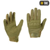 Тактичні рукавички з захистом M-TAC ASSAULT TACTICAL MK.5 OLIVE