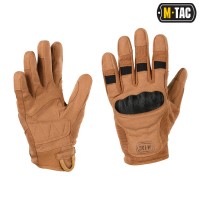 Тактичні рукавички з захистом M-TAC ASSAULT TACTICAL MK.6 COYOTE