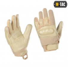 Купить Тактичні рукавички M-TAC ASSAULT TACTICAL MK.4 KHAKI (шкіра) в интернет-магазине Каптерка в Киеве и Украине