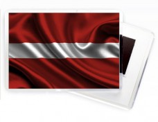 Купить Магнітик Прапор Латвії в интернет-магазине Каптерка в Киеве и Украине