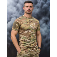 Футболка Coolmax camo з липучками на рукавах 
