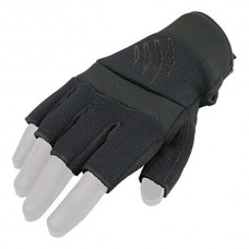 Перчатки безпалые Kevlar Nomex Armored Claw черные 