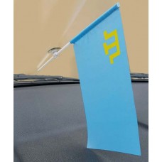 Автомобільний прапорець кримськотатарський
