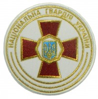 Шеврон НГУ (Національна гвардія України) Білий