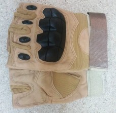 Купить Тактичні рукавички без пальців з накладками ERGO Coyote в интернет-магазине Каптерка в Киеве и Украине