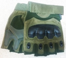 Купить Тактичні рукавички без пальців з накладками ERGO Olive в интернет-магазине Каптерка в Киеве и Украине