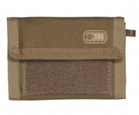 M-Tac кошелек с отделением для карточек и липучкой Coyote Cordura