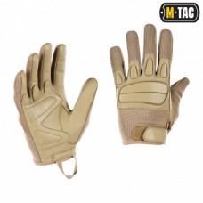 Купить Перчатки M-TAC ASSAULT TACTICAL MK.2 KHAKI кожа  в интернет-магазине Каптерка в Киеве и Украине