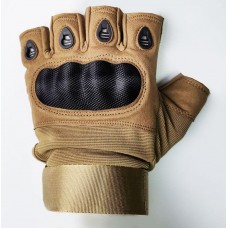 Тактичні рукавиці Carbon безпалі (койот)