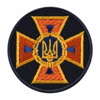 Кокарда ДСНС Україна (Без липучки)