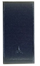 Погон майстер-сержант ДСНС (синій) Універсальний - муфта-липучка