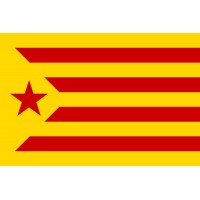 Прапор Каталонії Червона Зірка