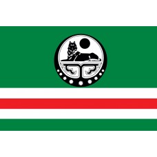 Прапор Ічкерії (білий символ)