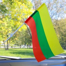 Автомобільний прапорець Литва