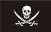 Прапор піратський Череп і шаблі