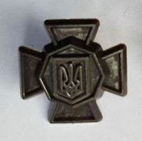 Емблема Національна Гвардія України (олива пластик)