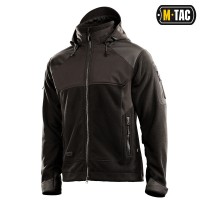 Куртка M-Tac Norman Windblock Fleece Black фліс-софтшелл