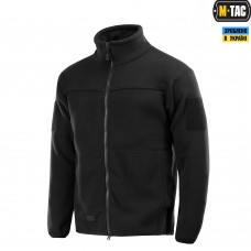 Купить Флисовая куртка M-Tac FLEECE COLD WEATHER BLACK 340гм в интернет-магазине Каптерка в Киеве и Украине