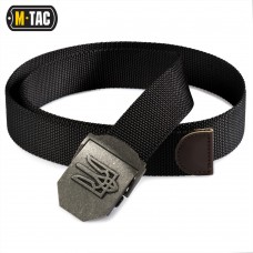 Купить Ремінь с Тризубом M-TAC Black в интернет-магазине Каптерка в Киеве и Украине